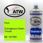 Preview: Ford, Outrageous Green Tricoat, B8 / M7395: 400ml Sprühdose, von ATW Autoteile West.